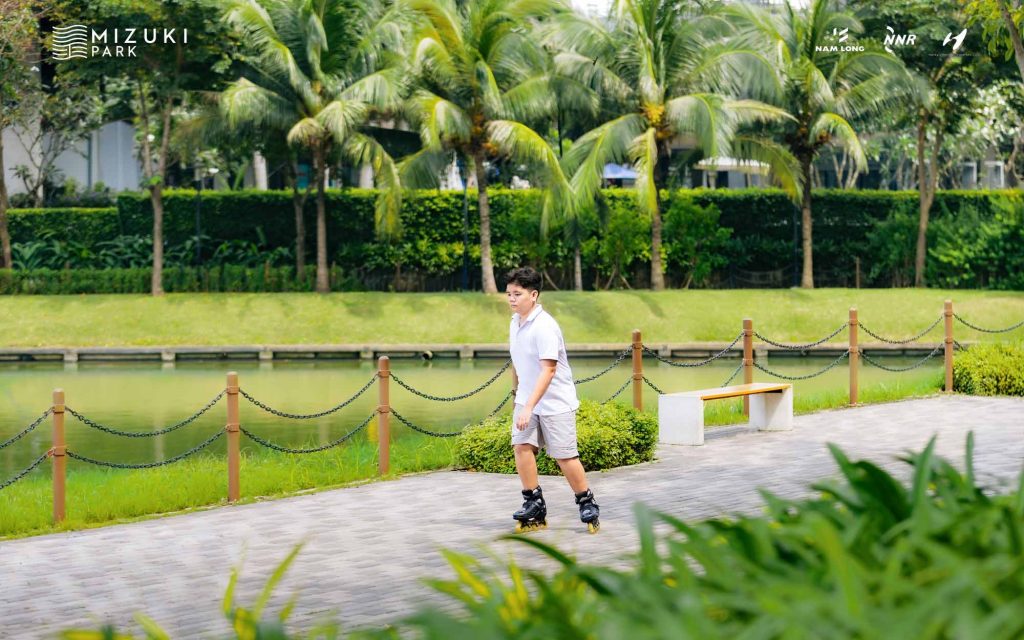 Tiện ích và tiến độ toàn khu Mizuki và Trellia Cove