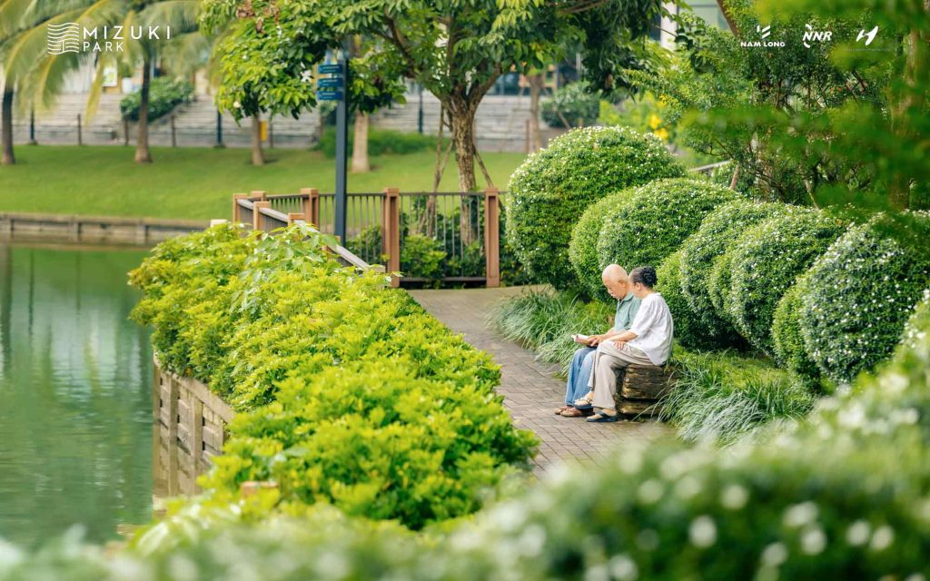 Tiện ích và tiến độ toàn khu Mizuki và Trellia Cove