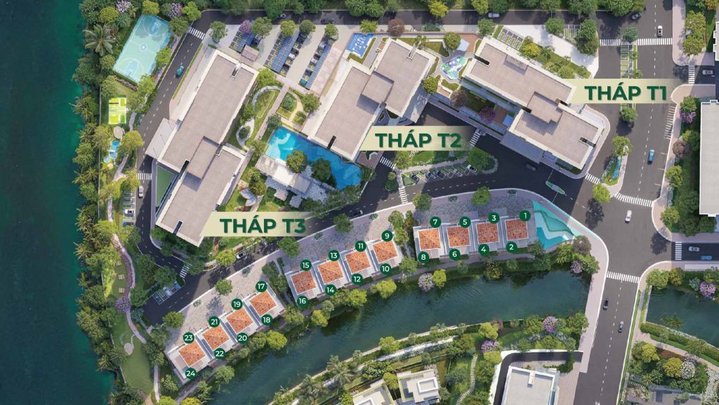 Mặt bằng căn hộ Trellia Cove Mizuki